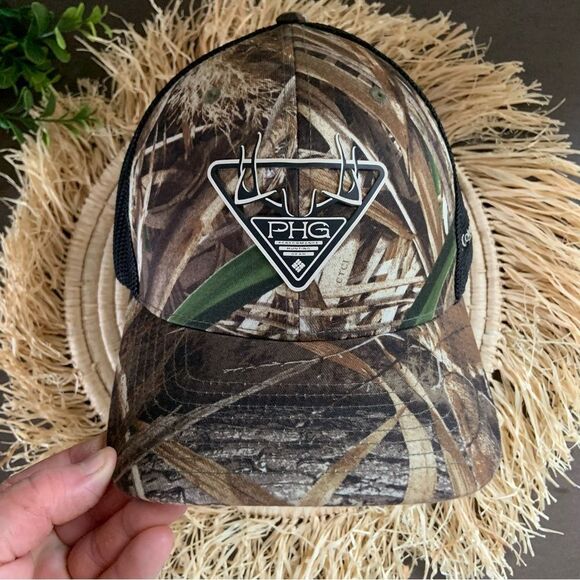 COLUMBIA PHG Camo Mesh Cap L/XL Outdoors Hunting Hat - Picture 3 of 15